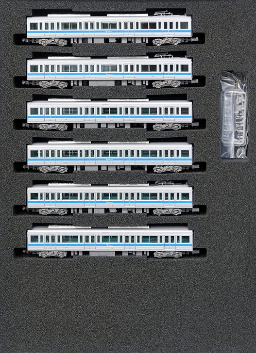 Greenmax 31690 Odakyu Type 1000 Renewal Car (1091 Configuration) 6 Cars Add-on Set (N scale)