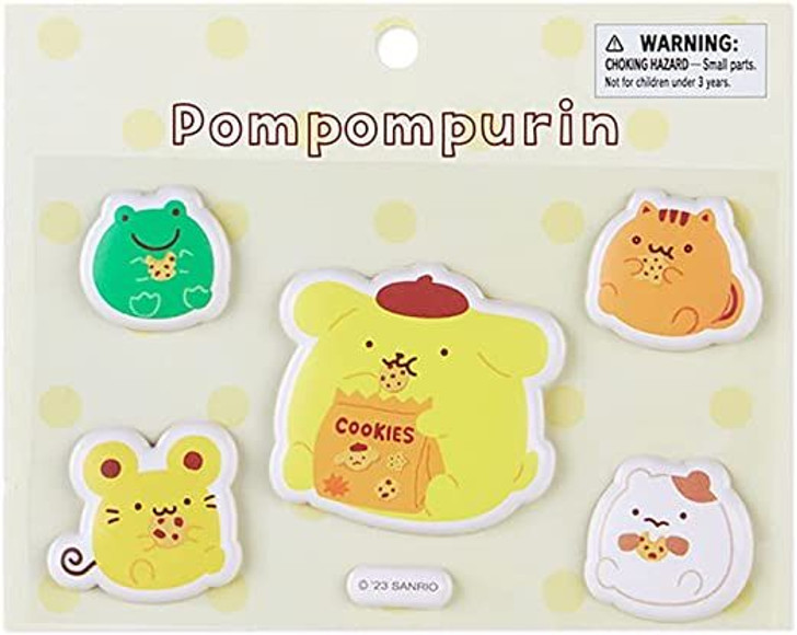 Sanrio Mocchiri Stickers Pom Pom Purin