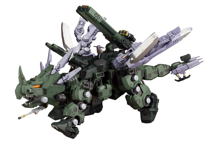 HMM ZOIDS 1/72 Green Horn AB Plastic Model