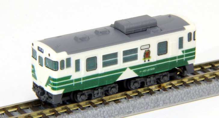 Rokuhan ST009-5 Z Shorty Type KIHA 40 Oga Line Color (Z Scale)