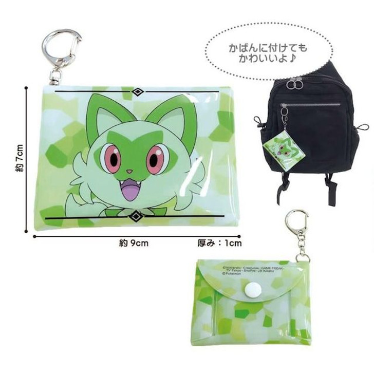 SK JAPAN Pokemon Mini PVC Pouch Sprigatito