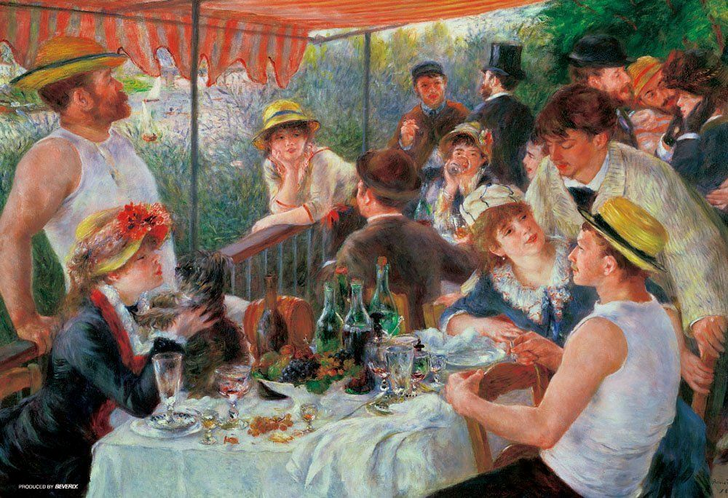 Beverly Jigsaw Puzzle 93-106 Lunch of people on the boating (300 Pieces) (4977524931065)