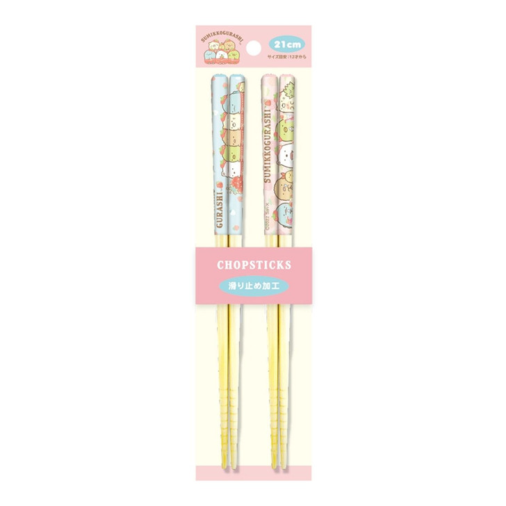 T's Factory Bamboo Chopsticks 2 Pair Set - Sumikko Gurashi -  Strawberry Fair