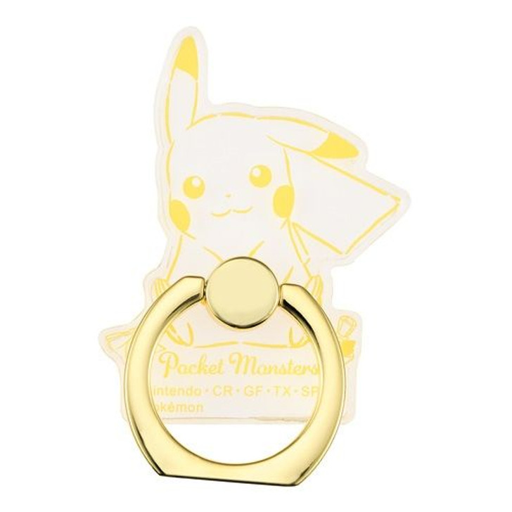 Pokemon Center Original Clear Smartphone Ring Pikachu