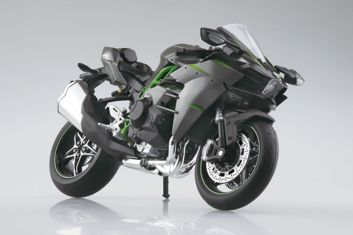 Aoshima SKYNET 1/12 KAWASAKI Ninja H2 CARBON '19 Finished Model