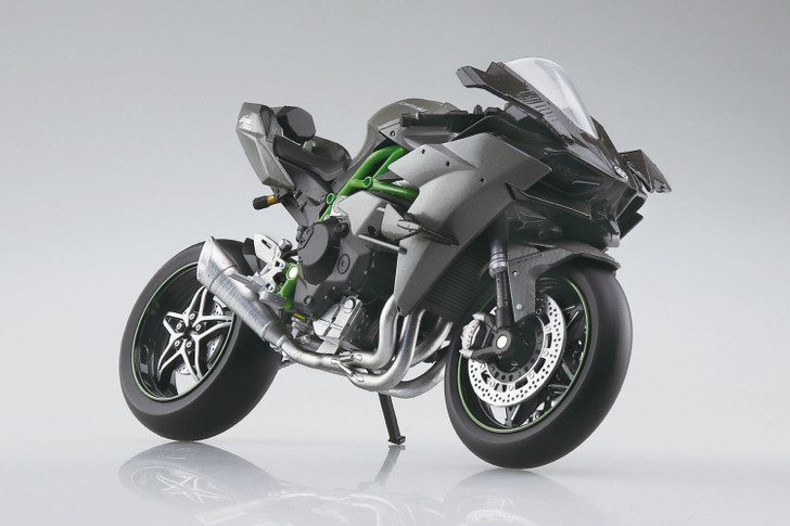 Aoshima SKYNET 1/12 KAWASAKI Ninja H2R '19 Finished Model