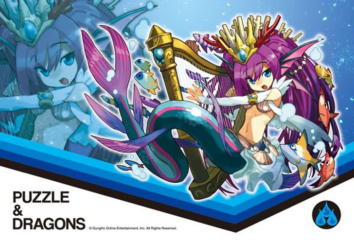 Ensky 300-744 Jigsaw Puzzle Ocean Diva Siren Puzzle & Dragons (300 Pieces)