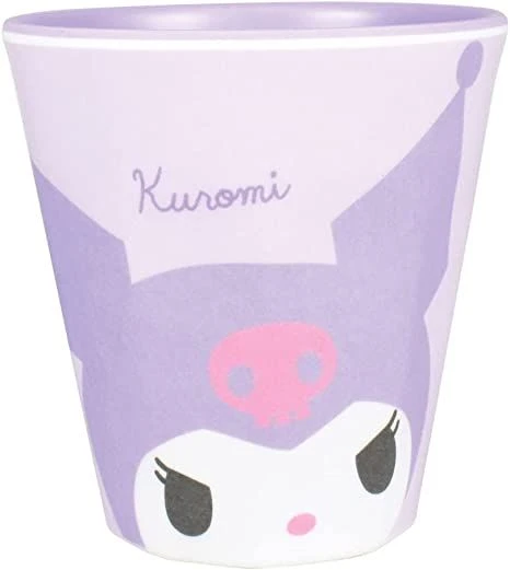 T's Factory Sanrio Melamine Cup Character Face Kuromi