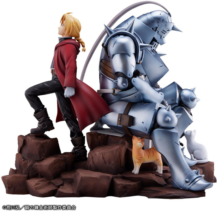 Edward Elric & Alphonse Elric Brothers Figure (Fullmetal Alchemist)