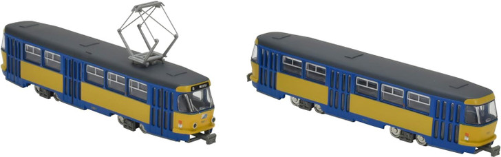 Tomytec World Railway Collection Leipzig Tram Tatra T4 + Type B4 2 Cars Set F (N scale)