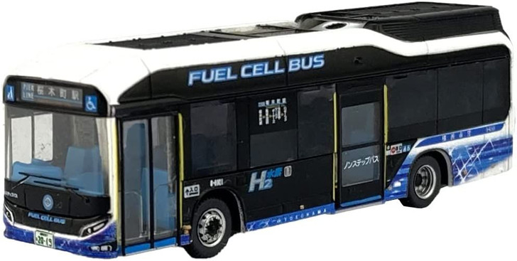 Tomytec Moving Bus System Toyota SORA + BM-04 Powered Motorized Chassis Set 'Yokohama City Transportation Bureau Ver.' (N scale)