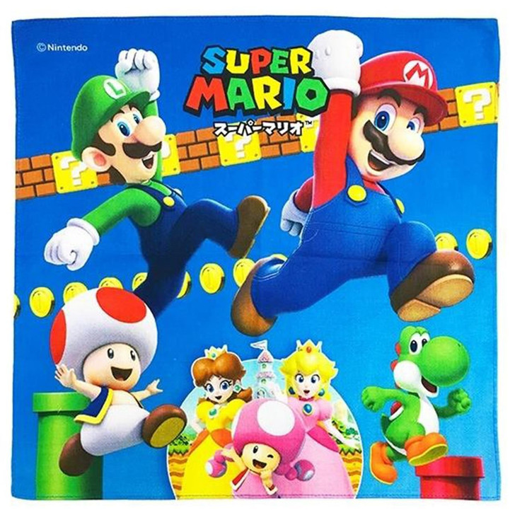 Sun Art Handkerchief - Super Mario - Jump