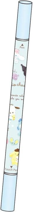 T's Factory Sanrio Stylus Pen with Ballpoint Pen Characters Blue 0.7mm