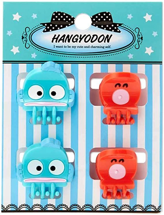 Sanrio Hair Clip Set Sanrio Hangyodon