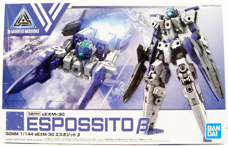 Bandai 30MM 1/144 eEXM-30 Esposit Beta Plastic Model