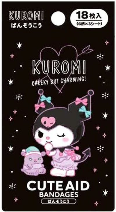 Band-Aid Bandages - Sanrio Kuromi