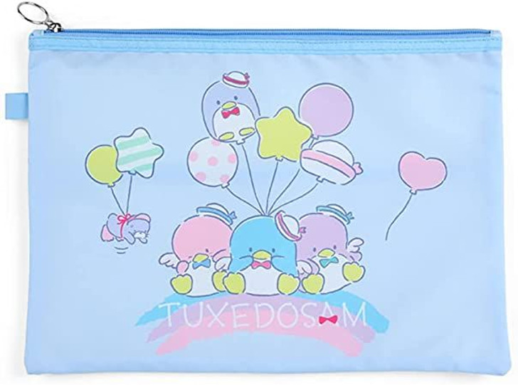 Sanrio Flat Pouch - Tuxedo Sam (Balloon Dream)