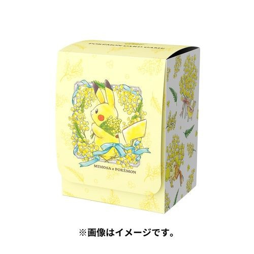Pokemon Center Original Pokemon Card Game Deck Case MIMOSA e POKEMON