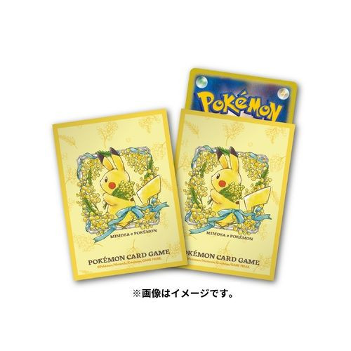 Pokemon Center Original Pokemon Card Game Deck Shield MIMOSA e POKEMON