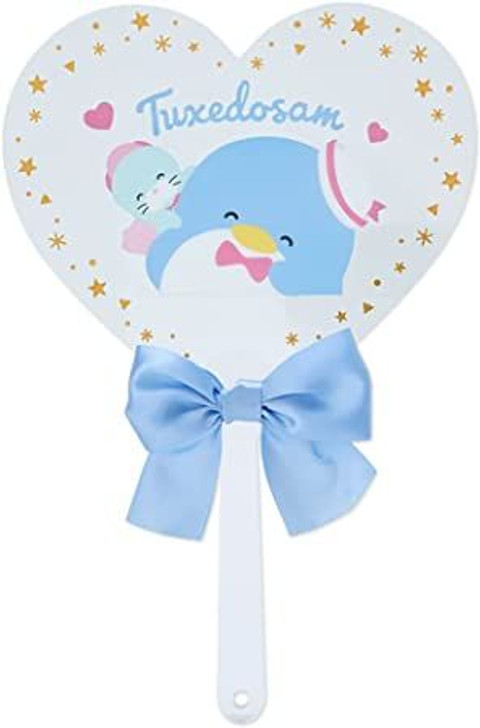 Sanrio Clear Mini Fan (Smiling) Tuxedo Sam