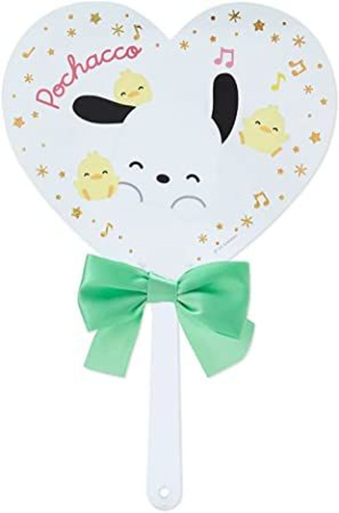 Sanrio Clear Mini Fan (Smiling) Pochacco