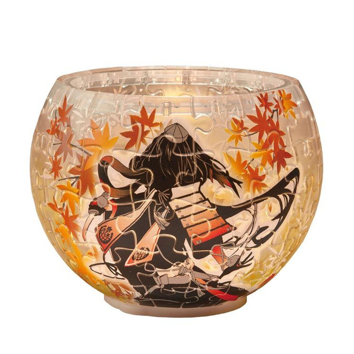 Yanoman 2201-37 3D LED Lamp Shade Puzzle Touken Ranbu - Imanotsurugi (80 Pieces)