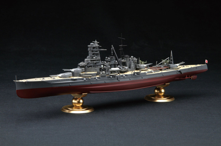 Fujimi Full Hull 1/700 IJN Battleship Kirishima Full Hull Model Special Ver. w/Photo-Etched Parts Plastic Model