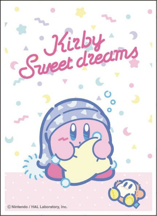 Ensky Kirby Sweet Dreams Character Card Sleeve Ready for Bed 65pcs