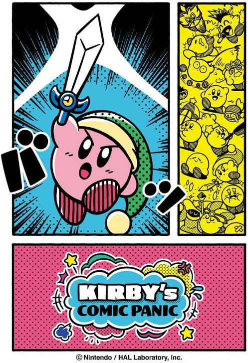 Ensky Kirby's Comic Panic Character Card Sleeve Main Visual 65pcs