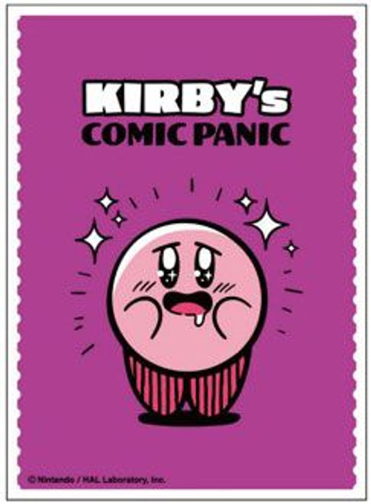 Ensky Kirby's Comic Panic Character Card Sleeve Drooling Kirby 65pcs