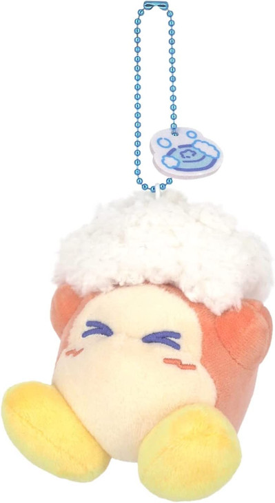 San-ei Kirby Sweet dreams Plush Doll Keychain Bubbly Waddle Dee