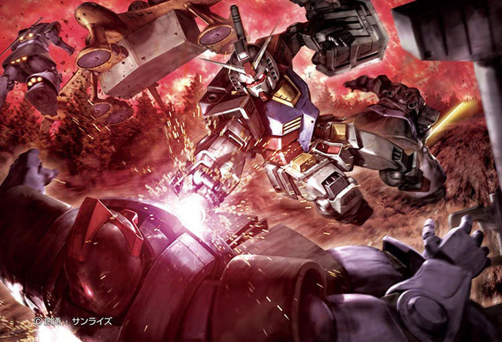 Beverly Jigsaw Puzzle M108-185 Mobile Suit Gundam (108 S-Pieces) (4977524581857)