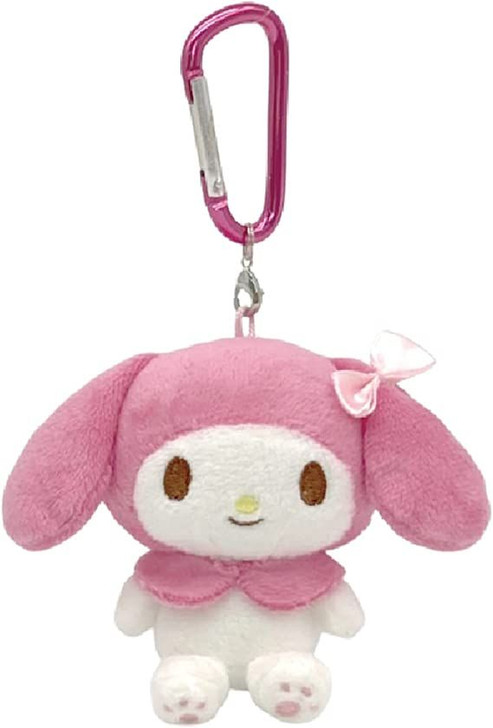 Nakajima Plush Mascot Holder with Carabiner - Sanrio My Melody