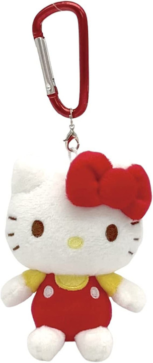 Nakajima Plush Mascot Holder with Carabiner - Sanrio Hello Kitty
