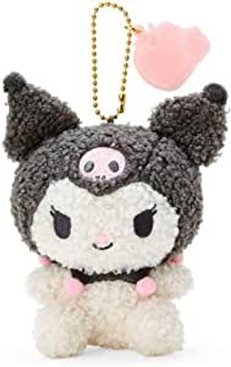 Sanrio Plush Mascot Holder Keychain - Kuromi (Fancy Shop)