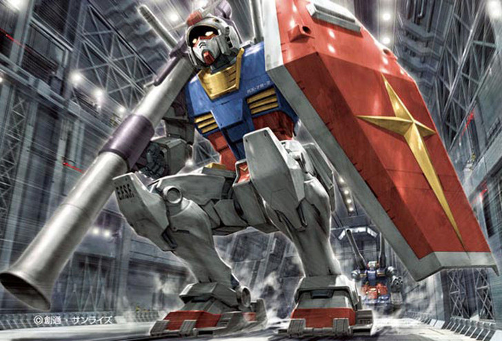 Beverly Jigsaw Puzzle M108-187 Mobile Suit Gundam (108 S-Pieces) (4977524581871)