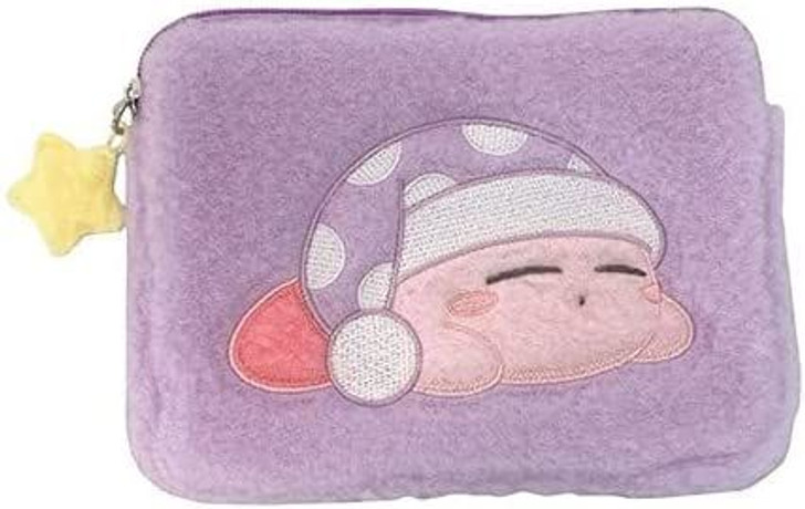 SK JAPAN Fluffy Mini Pouch Kirby of the Stars Sleeping Kirby