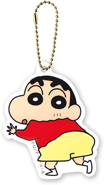 T's Factory Acrylic Key Chain - Crayon Shin-chan with Slidable Shorts