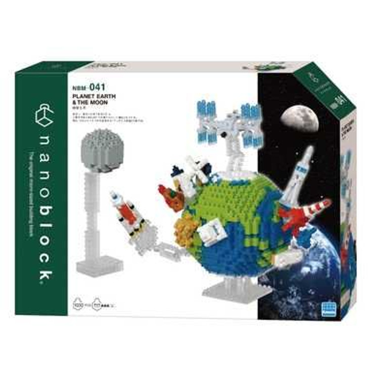 Kawada Nanoblock Planet Earth & The Moon