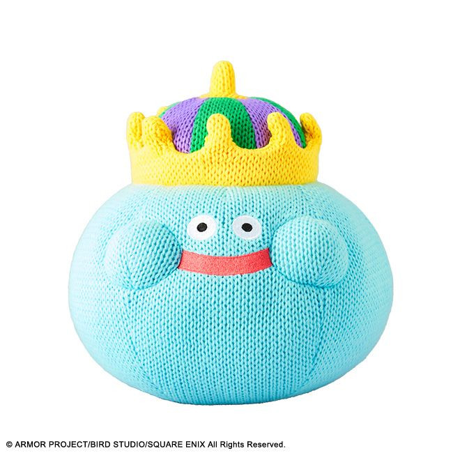 Amigurumi Plush Toy Smile Slime: King Slime (Dragon Quest)