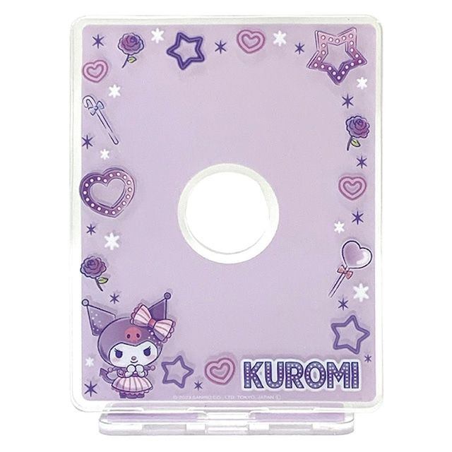 Morimotosangyo Sanrio Mini Acrylic Photo Stand Kuromi