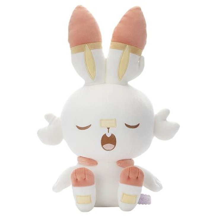 Pokemon Center Original Plush Toy PokePeace Scorbunny (Goodnight Ver.)