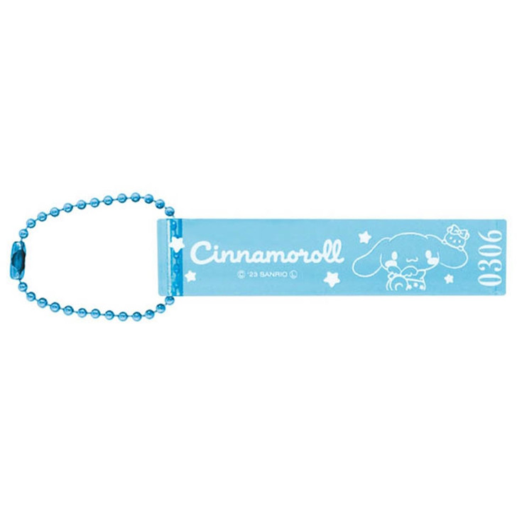 OST Sanrio Hotel Key Shaped Keychain Cinnamoroll