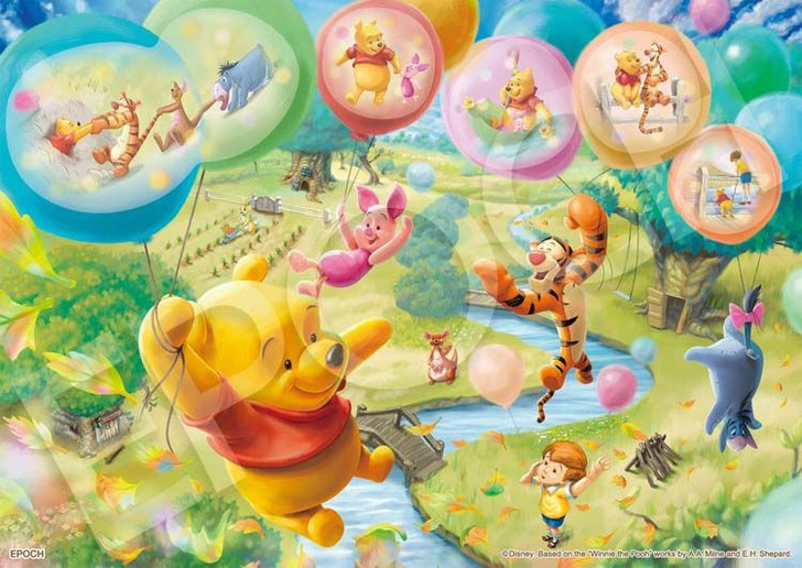Epoch 72-402 Jigsaw Puzzle Emotional Story Series Winnie the Pooh (108 Pieces)
