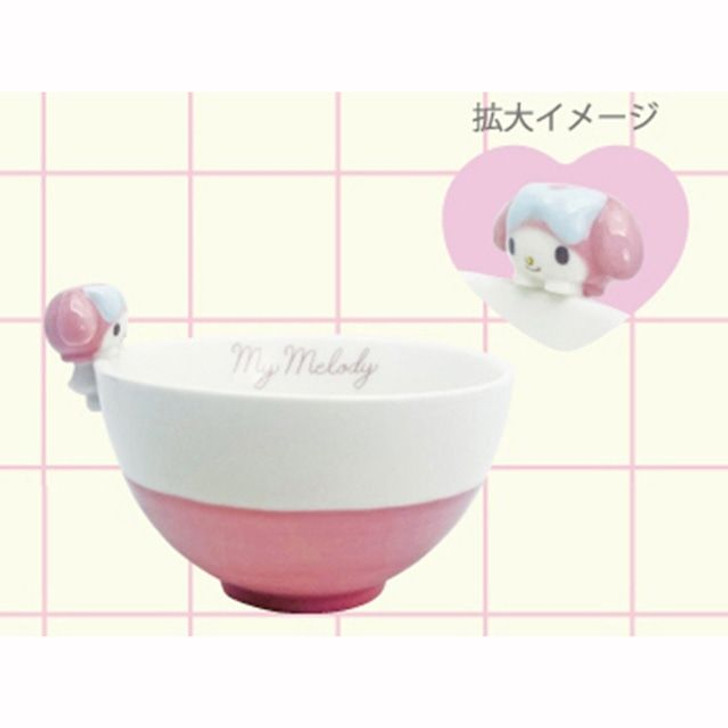 Sun Art Sanrio Bowl with Figure My Melody