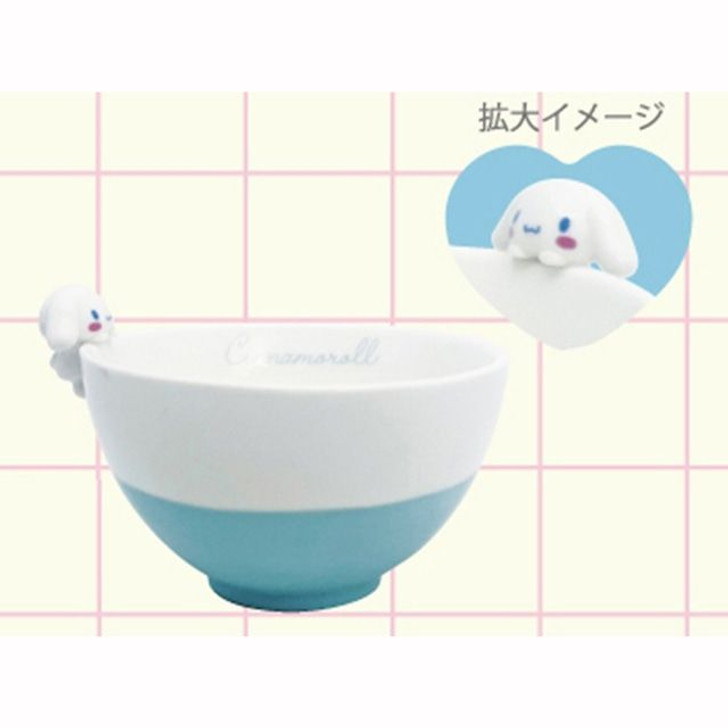 Sun Art Sanrio Bowl with Figure Cinnamoroll