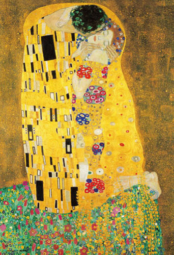 Beverly Jigsaw Puzzle M71-838 Gustav Klimt  The Kiss (1000 S-Pieces) (4977524718383)
