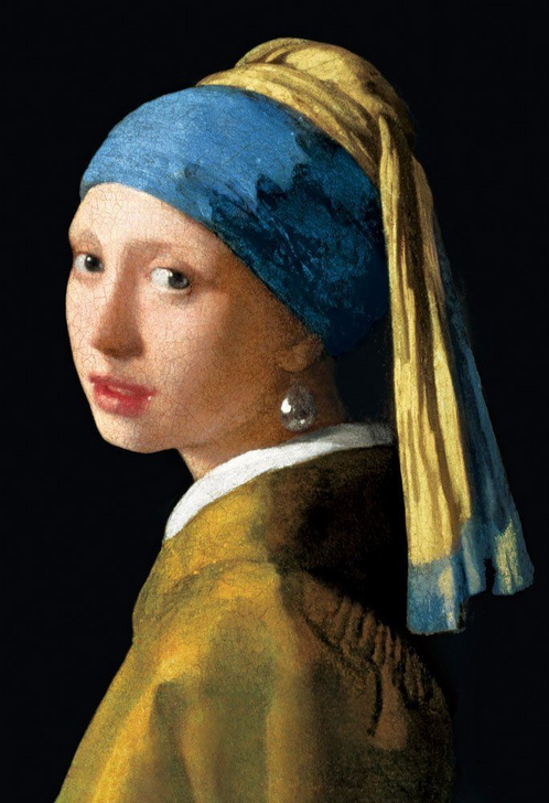 Beverly Jigsaw Puzzle M71-851 Vermeer Girl with a Pearl Earring (1000 S-Pieces) (4977524718512)