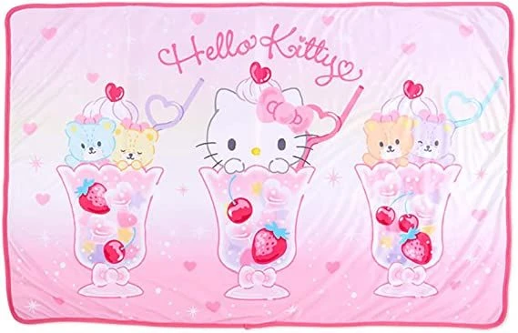 Sanrio Pocket Blanket - Hello Kitty Fresh Summer