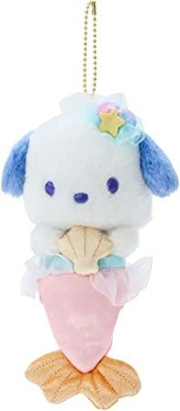 Sanrio Plush Mascot Holder - Pocchacco (Mermaid)